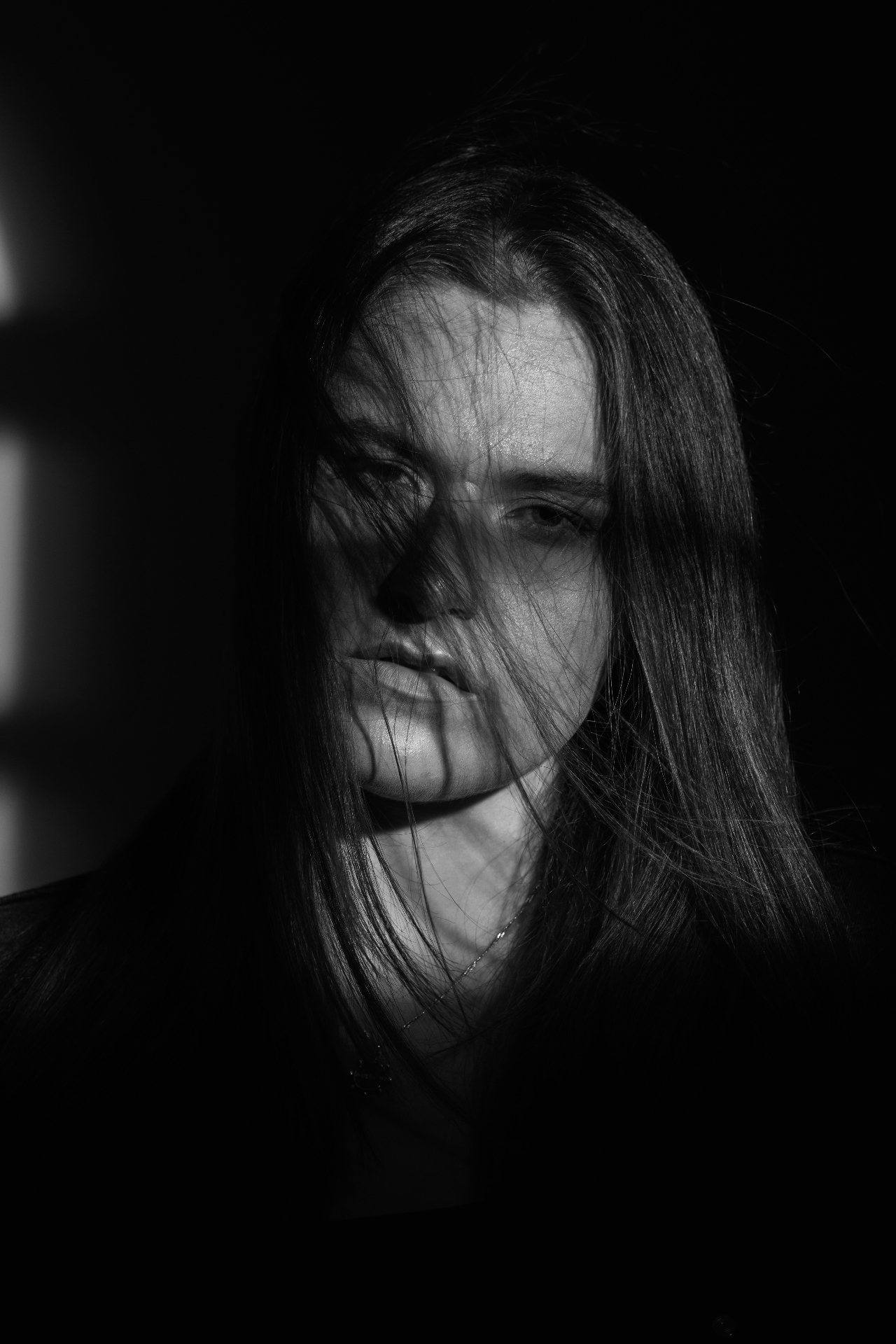 Ansea — black & white portrait